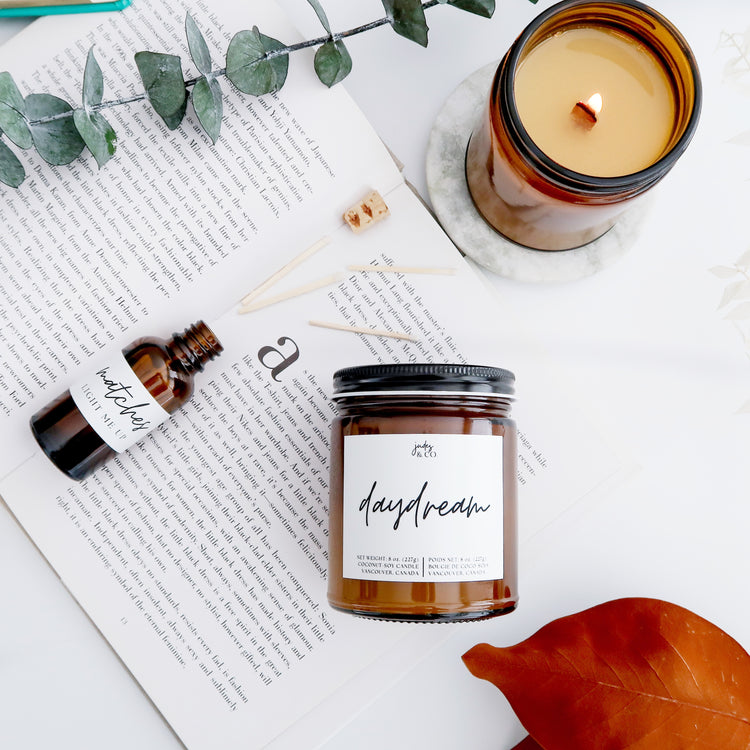 DAYDREAM {old candle vessel}