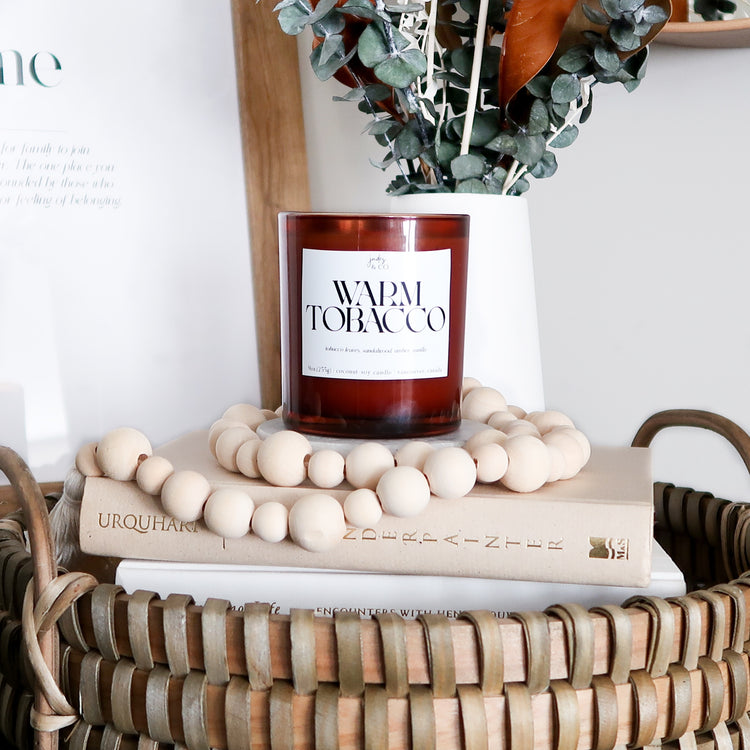 WARM TOBACCO {candle}