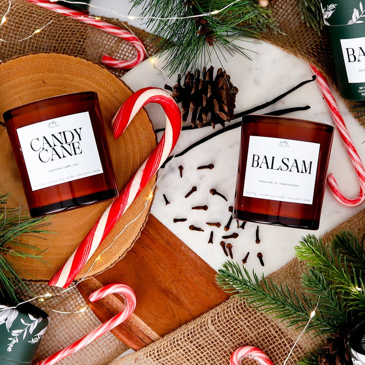 BALSAM + CANDY CANE HOLIDAY BUNDLE {candles}