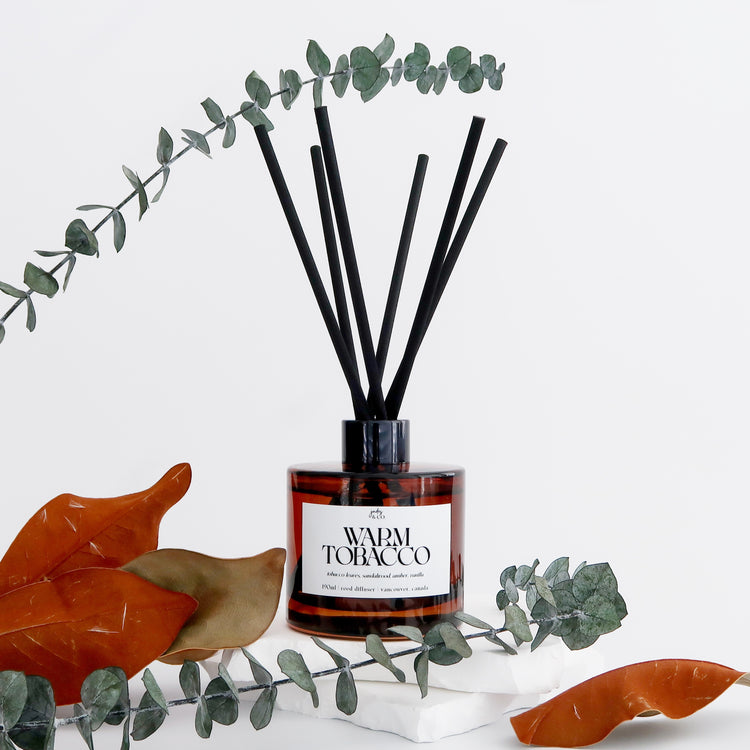 WARM TOBACCO {reed diffuser}